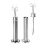 forceps holding jar and sterilizing forceps triune international