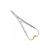 narrow elastic placing mathieu pliers needle holder