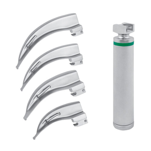 Reusable / Autoclavable Macintosh Fix Tube (Fiber Optic) Cold Light Guide Set