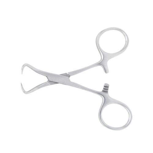 Backhaus – Towel Forceps, overall length 9.5 cm