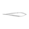 Castroviejo, Micro-Needle holder, curved, 1.0 x 12 mm, without lock, overall length 14 cm