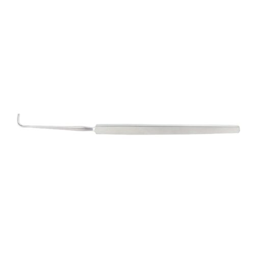 Graefe, Strabismus Hook, Fig.1, Overall Length 14.5 cm