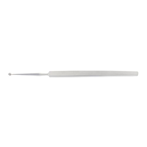 Hebra Chalazion Curette, Fig. 3 – 2.5 mm, Serrated, Overall Length 13 cm