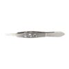 Jaffe, Tying Forceps, curved, with 0.5 x 6 mm tying platform, overall length 10.5 cm 1 Jaffe, Tying Forceps, curved, with 0.5 x 6 mm tying platform, overall length 10.5 cm