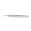 Jewelers forceps angled, No. 6, overall length 11.5 cm
