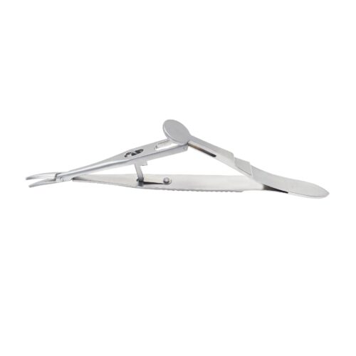 Kalt Needle Holder, Curved, overall length 14 cm