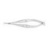 Micro-Vannas Scissors, secondaire cataract, straight, very delicate, Blade, overall length 8.5 cm