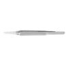 Tennant, Tying Forceps, straight, with guide pin, delicate smooth jaws, 0.5 x 6 mm tying platform, 11 cm